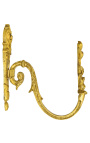Coppia porta tenda in bronzo "Foglie"