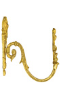 Pair of bronze curtain holder "Leaves"