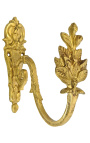 Coppia porta tenda in bronzo "Foglie"