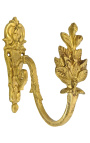 Pair of bronze curtain holder "Leaves"