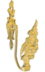 Pair bronzového závesného držiaka "Kytica kvetov"