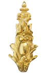 Par de braçadeiras "Rocaille" em bronze