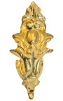 Coppia di fermacravatte in bronzo "Rocaille"