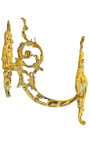 Par de suporte de cortina de bronze "Rolos e pedras"