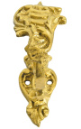 Paire de porte-embrasse en bronze "Petites acanthes"