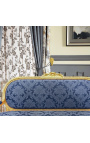 Coppia porta tenda in bronzo "Piccolo acanthus"