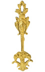 Coppia porta tenda in bronzo "Fiore urna"