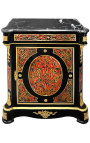 Buffet com Marchely Boulle Style Napoleon III mármore preto - 3