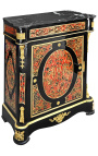 Buffet con tassarino BOULLE STYLE NAPOLEON III marmo nero - 5