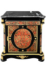 Boulle estilo marquet buffet Napoléon III mármore preto