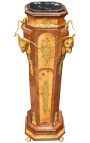 Napoleon III stil kolonne med rammer og gull bronzes - 5