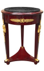 Империя бронзовый стол столба позолоченная бронза и черный мрамор