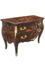 Commode en marqueterie avec 2 tiroirs "Rose des vents"