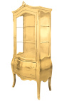 Barocke Vitrine aus Blattgold mit Goldbronzen