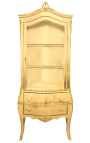 Barocke Vitrine aus Blattgold mit Goldbronzen