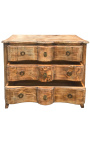 Commode 3 zásuvková kukuricová prírodné drevo - 16