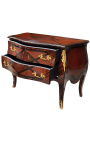 Inlaid Dresser Louis XV style with two drawers "Geometric patterns"