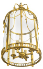 Grande lanterna del bronzo dorato di Bronzo Louis XVI Stile - 50 cm O - 14