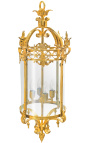 Suuri Hall Lantern, kullattu pronssi Louis XV Style - 40cm Ø - 1