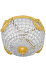 Ceiling pendants with clear Ceiling pendants with transparent glass with bronzeglass with bronze