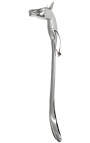 Shoehorn grote aluminium "Paardhoofd"