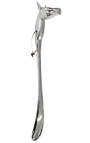 Shoehorn grote aluminium "Paardhoofd"