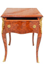 Odkládací stolek ve stylu Ludvíka XV s intarziemi