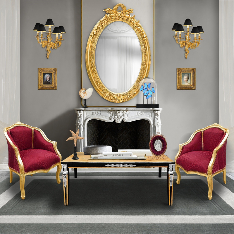 Louis XV Rocaille Bedroom Set
