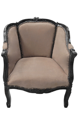 Velké bergère židle v stylu Ludvíka XV