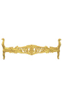 Barockbett mit Goldholz