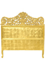 Barockbett mit Goldholz