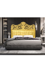 Baroka stila gultas galvgalis no zelta koka