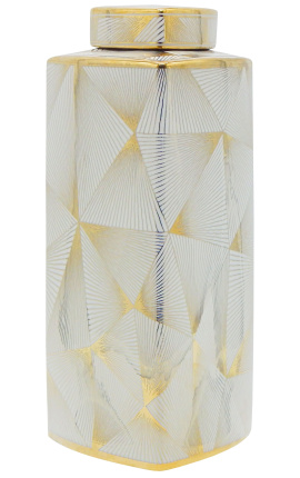 Декоративная урна "Yarra" из эмалированной керамики, большая модель