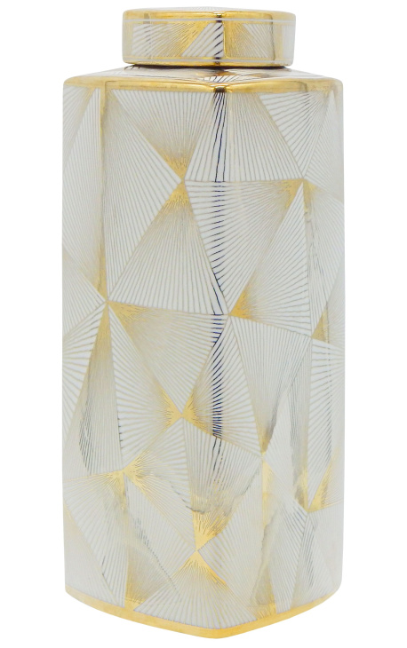 Декоративна урна "Яра" от емайлирана керамика, голям модел