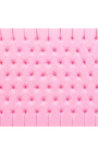 Barok bed kunstleer roze en goud hout