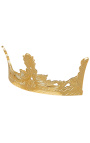 Позлатен балдахин за легло във формата на корона