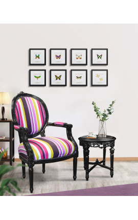 Cadre décoratif avec papillon &quot;Papilio Phorcas&quot;