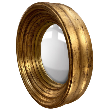 Großer konvexer runder Spiegel namens Hexenspiegel - Ø 90cm