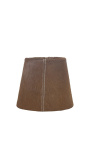 Brown cowhide varjo 18 cm halkaisijalla