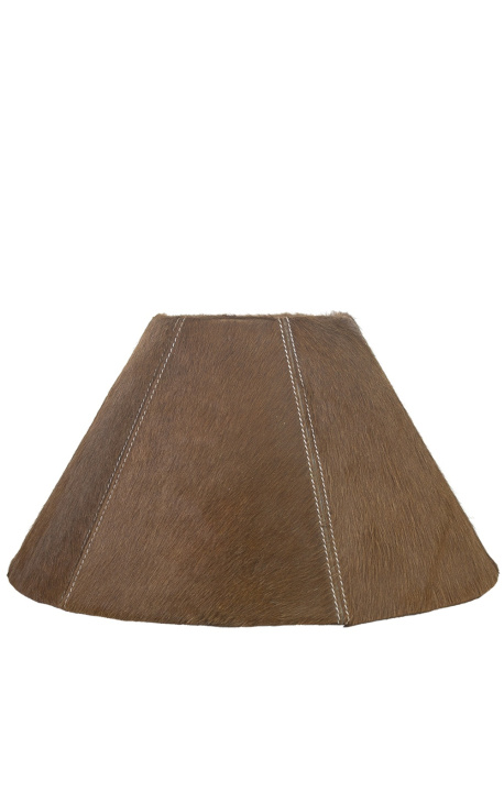 Brown cowhide varjo 39 cm halkaisijalla