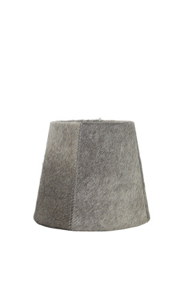 Šedivý lampový střešník 18 cm v průměru