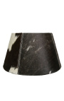 Черна и бяла лампа 30 cm в диаметър