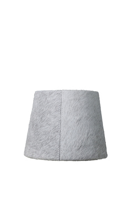 Gray Cowhide lampshade 20 cm halkaisijalla