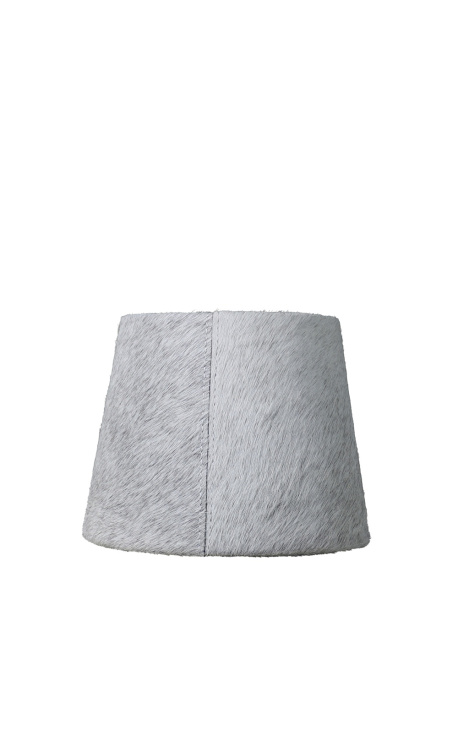 Gray cowhide lampshade20 cm átmérőben