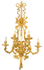 Enorm bronse vegglampe i Napoleon III stil 120 cm