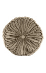 Cojín de terciopelo redondo Tapa de moqueta 40 cm de diámetro