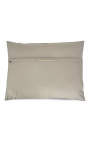 Coussin rectangulaire en peau de vache gris 60 x 45