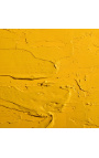 Pintura acrílica contemporánea "Apoyo" Material - Amarillo