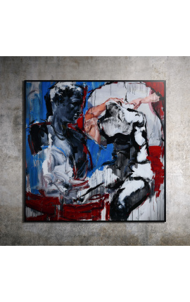 Contemporary painting print "Angelo 2.0"