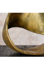 Sculpture de ruban de Möbius doré - Taille M